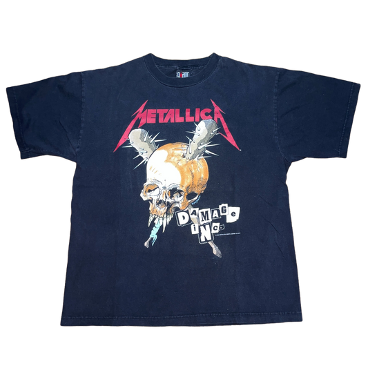 1994 Metallica "Damage Inc. Tour" Pushead Graphic Tee