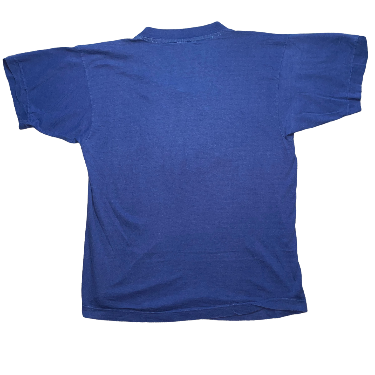 1980s Grateful Dead What a Long Strange Trip It's Been Hand Embroidered Blue Graphic Tee