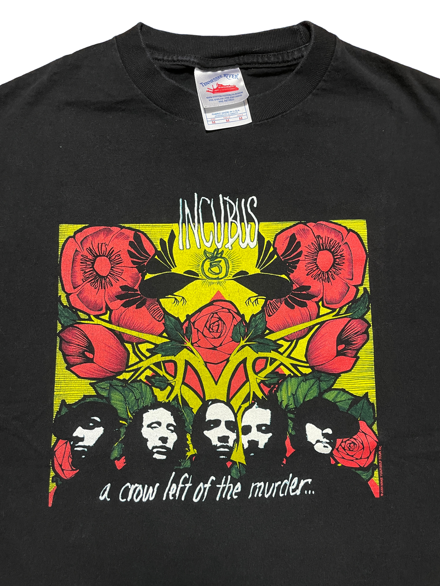 2004 Incubus "A Crow Left of the Murderer" Graphic Tee